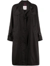 MONCLER BELTED TRENCH COAT