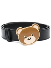 MOSCHINO TEDDY MOTIF BUCKLED BELT