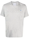 Jacob Cohen Raised-logo Crew-neck T-shirt In Grey