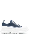 Alexander Mcqueen Tread Slick Sneakers In Blue