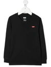 Levi's Logo-printed T-shirt In Black