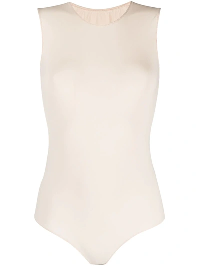 Maison Margiela Women's Sleeveless Bodysuit In Neutrals