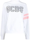 GCDS LOGO CREW-NECK SWEATSHIRT