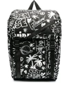 GOLDEN GOOSE ALL-OVER GRAPHIC PRINT BACKPACK