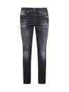 7 FOR ALL MANKIND JEANS,JSD4A550AS -BLACK