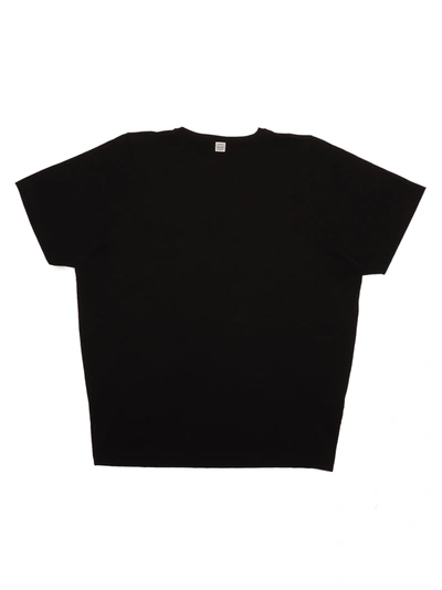 Totême Oversized Cotton Tee In Black