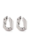 NUMBERING SINGLE CHAIN UNIT EARRINGS