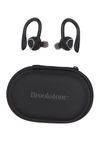 BROOKSTONE BLACK DIVISION ONE TRUE WIRELESS EARBUDS,680079479022