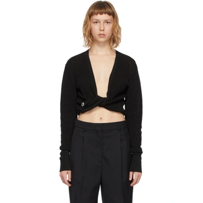 Jacquemus Le Gilet Noué短款上衣 In Black