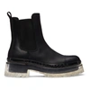 MARC JACOBS BLACK 'THE STEP FORWARD' BOOTS