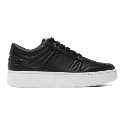 Jimmy Choo Hawaii Sneakers In Leather In Black