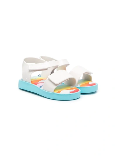 Mini Melissa Kids' Touch-strap Jelly Sandals In Blue