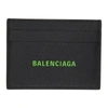 BALENCIAGA BLACK & GREEN CASH CARD HOLDER