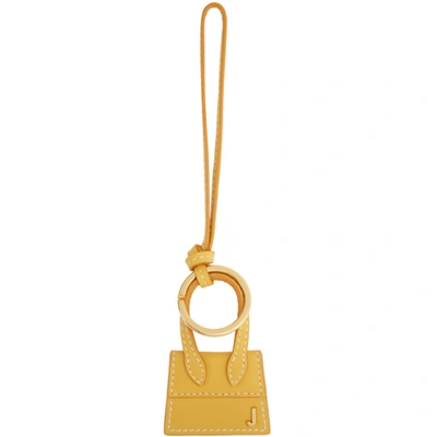 Jacquemus Yellow 'le Porte Clés Chiquito' Keychain In Yellow & Orange