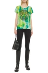 VERSACE PRINTED COTTON-JERSEY T-SHIRT,3074457345624903801