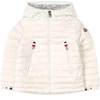 Moncler Kids White Down Sill Jacket In White