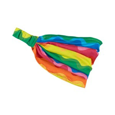 Agatha Ruiz De La Prada Kids'  Multicolour Rainbow Hairband In Red