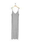 Abound V-neck Sleeveless Maxi Dress In Grey Heather