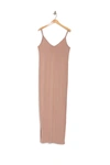 Abound Knit V-neck Maxi Dress In Tan Dale