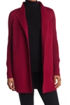 KINROSS RIBBED SLEEVE WOOL & CASHMERE BLEND COAT,439111629334