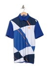 ADIDAS GOLF ULTIMATE365 COLORBLOCK POLO SHIRT,191984881416