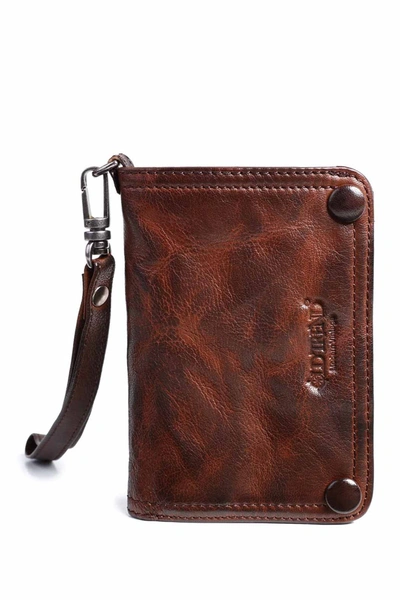 Old Trend Basswood Wallet In Brown