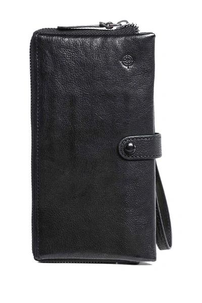 Old Trend Savanna Leather Wallet In Black