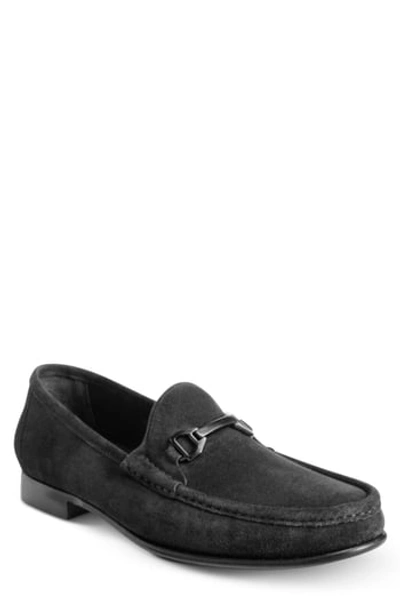 Allen Edmonds Vinci Slip On Bit Venetian In Black