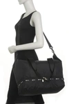 Lesportsac Dakota Medium Deluxe Overnight Bag In Jet Black
