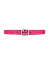 GUCCI CHILDREN'S FLUORESCENT SUPREME CANVAS BELT