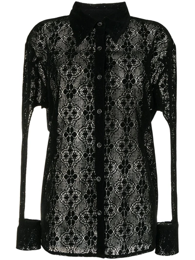 Andersson Bell Alma Punching Shirt In Black