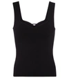 VINCE RIBBED-KNIT TANK TOP,P00551410
