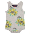 THE ANIMALS OBSERVATORY BABY TURTLE COTTON-JERSEY PLAYSUIT,P00547597