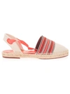 LORO PIANA LORO PIANA WOMEN'S MULTICOLOR COTTON ESPADRILLES,FAL1151F2B1 40