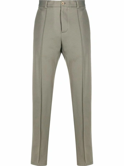 Maison Margiela Men's Grey Polyester Trousers
