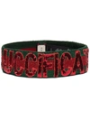 GUCCI GUCCI GREEN HEADBAND,4996793G0873174 UNI