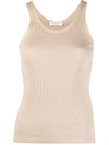 SANDRO RIBBED TANK TOP