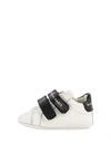 Givenchy White Shoes For Babykids With Logo In White