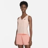 Nike Court Victory Women's Tennis Tank In Arctic Orange,black,black