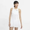 Nike Women's Court Advantage Dri-fit Pleated Tennis Skirt In White,black