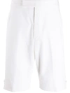 THOM BROWNE COTTON BACKSTRAP SHORTS