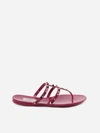 VALENTINO GARAVANI ROCKSTUD THONG SANDAL IN PVC,11750550