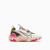Nike React Vision "summit White/siren Red" Sneakers In 102