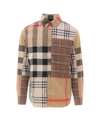 BURBERRY BURBERRY VINTAGE CHECK PANELLED SHIRT