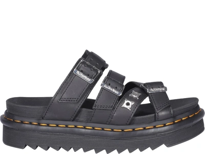 Dr. Martens' Ryker Ii Hdw - Slip-on Sandals In Black