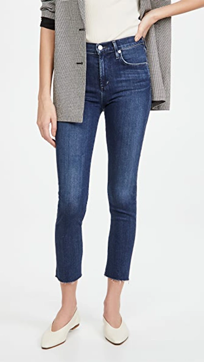 Agolde Pinch Waist High-rise Skinny Jeans In Hype