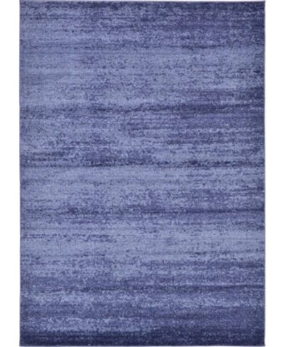 Bridgeport Home Lyon Lyo3 7' X 10' Area Rugs In Navy Blue