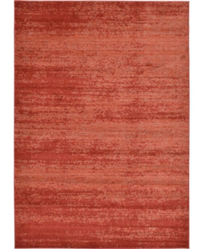 Bridgeport Home Lyon Lyo3 7' X 10' Area Rugs In Terracotta