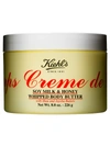 Kiehl's Since 1851 Creme De Corps Soy Milk & Honey Whipped Body Butter 8 oz/ 226 G In Size 6.8-8.5 Oz.