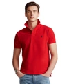 Polo Ralph Lauren Ribbed Collar Short Sleeves In Rl 2000 Red